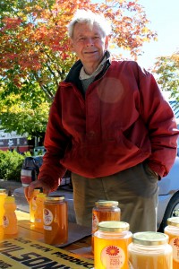 Belleville, Ont. (24/09/13) – Don Wilson has been working with bees since he was in high school. Over the past few years he has seen a drastic decline in bee populations in the area. (Photo by Tyson Leonard)