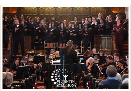 A photo used in promotional material by Quinte Symphony. 