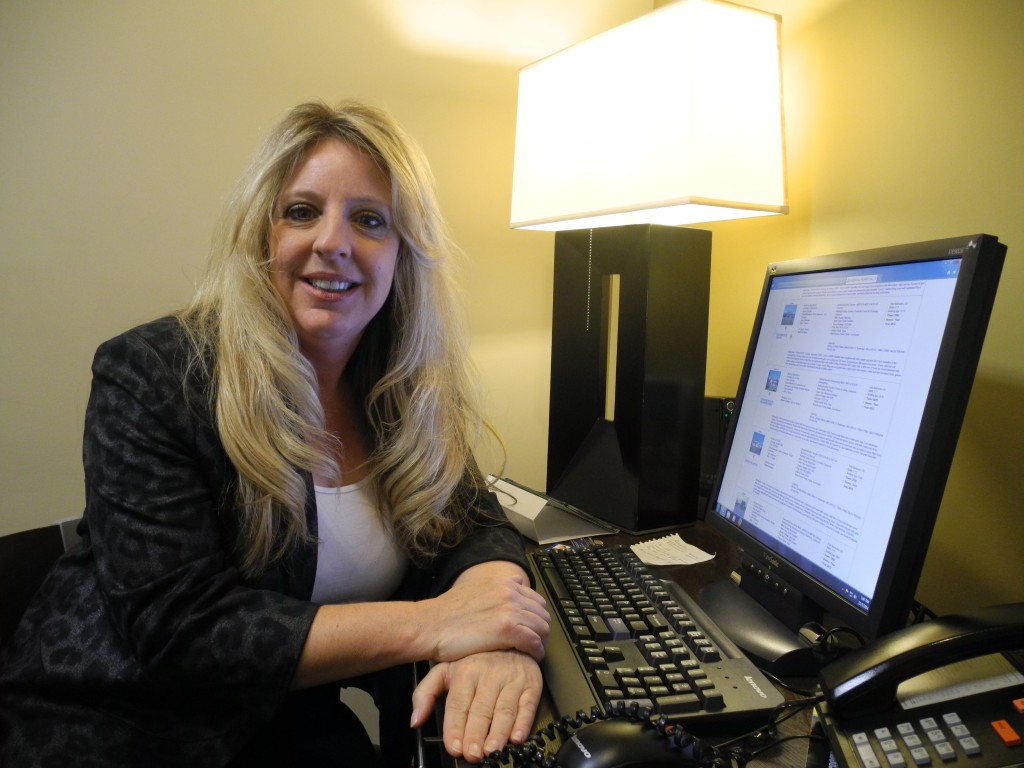 Royal LePage realtor and business owner Kelly McCaw said choosing to work from home has allowed her to schedule work around family time.  Photo by Amanda Lorbetski