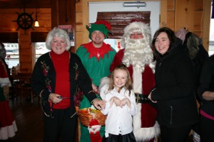 Breakfast with Santa is an annual event at the Boathouse. Photo by the Boathouse.