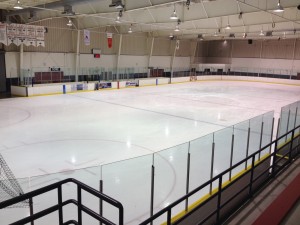 The Wally Dever Arena during the adult recreational skate. 