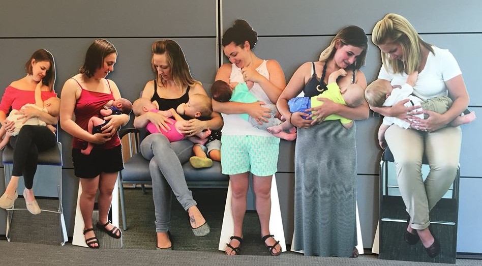 Breastfeeding cut-outs