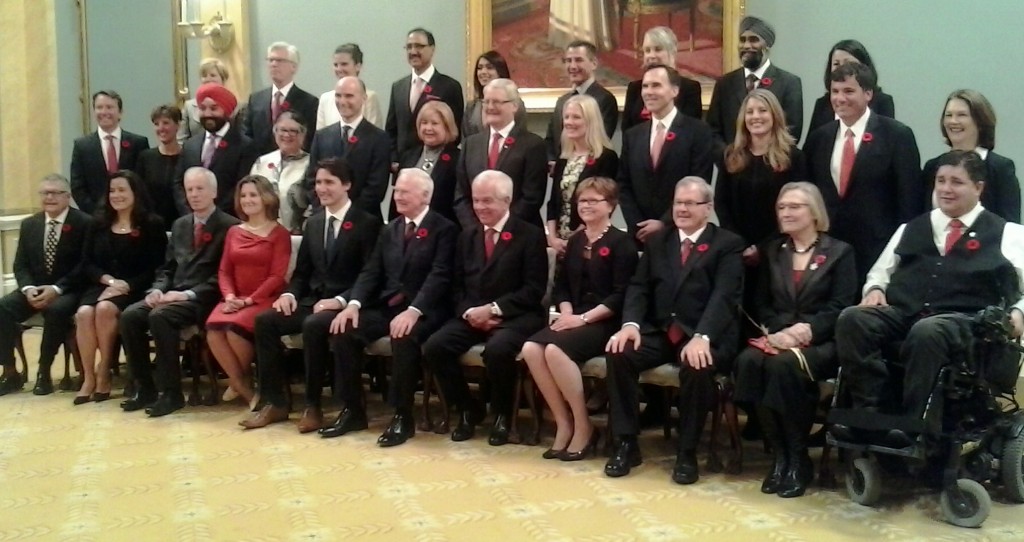 Justin Trudeau and Cabinet