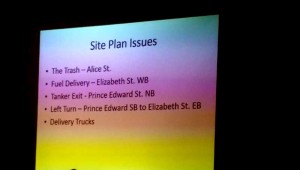 David Green's site plan issues