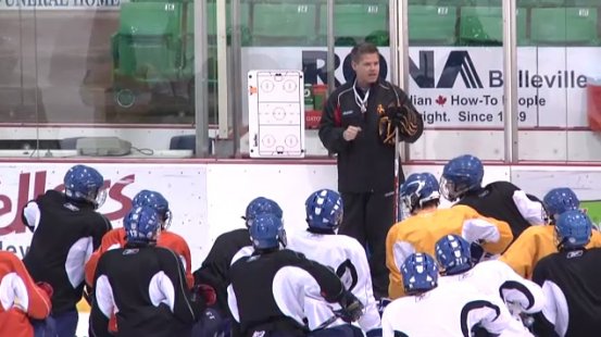 After spending eight seasons as an assistant coach with the Belleville Bulls, Jason Surpyka has now taken on the same role with the Kingston Frontenacs. Photo courtesy of the Ontario Hockey League.