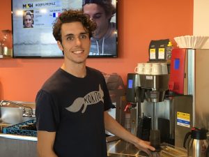 The Brake Room owner Adam Tilley says he's happy with the amount of quick success his shop has had since it opened in June. Photo: Brock Ormond, QNet News.