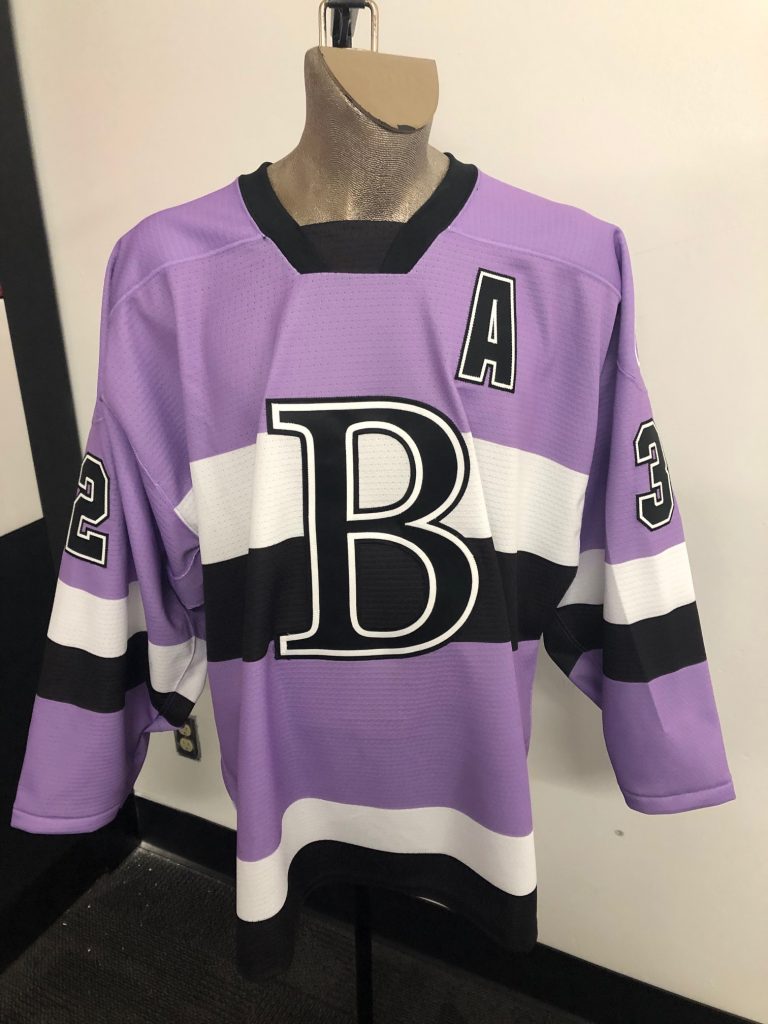 senators purple jersey