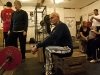 STIRLING, ON (05/26/11) Donald Buchanan, 80, rest between lifts at the Apollo Barbell Club. Photo by Ashliegh Gehl