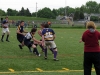 BELLEVILLE, ON (26/05/2011) COSSA Junior Rugby finals. Weldon player attempts to get around the strong Spartan defence. Photo by Steph Crosier