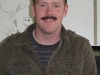 Ryan Forsyth a Radio Broadcast student. He grew his mustache because he thought it was a good cause. November 30, 2011.