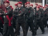 BELLEVILLE, Ont. (11/11/11) â A Quinte West Army Cadet looks over at the crowds lining the street on the parade back from the Belleville Remembrance Day Ceremony at the Belleville Cenotaph on Friday, Nov. 11, 2011. Photo by Jessica Corriveau