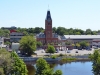 BELLEVILLE, Ont. (09/07/2012) The new Quinte Consolidated Courthouse overlooks the Belleville skyline, located across the river from City Hall. The building is expected to be complete by June 2013. Photo by Marc Venema.