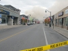 TRENTON, Ont. (05/11/2012)  Fire fighters battled the Sherwood Forest Inn's fire for over six hours Monday. 12 people were evacuated from the Sherwood as well as the entire downtown core. Fire chief estimated between $600,000-$700,000 in damage. Photo by Steph Crosier