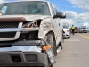 BELLEVILLE, Ont. (31/05/2012) Emergency crews responded to Wallbridge-Loyalist Rd. on Thursday afternoon following a two-vehicle collision. It happened just before 4 p.m. on the bridge near Moira St. West. There were no serious injuries. Photo by Marc Venema.