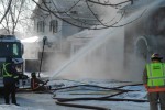 Fighting Grier Street fire