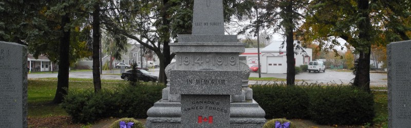 Belleville cenotaph