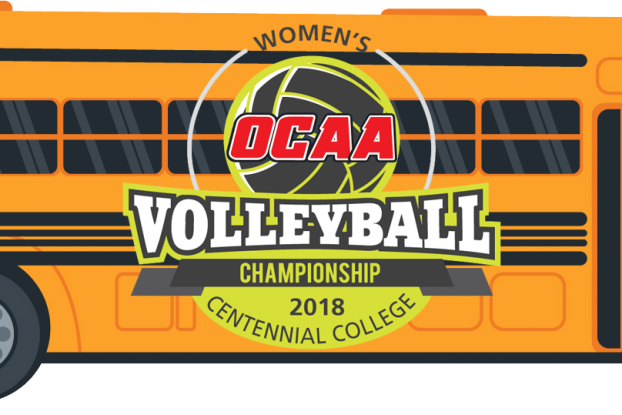 Fan Bus leaving Loyalist College