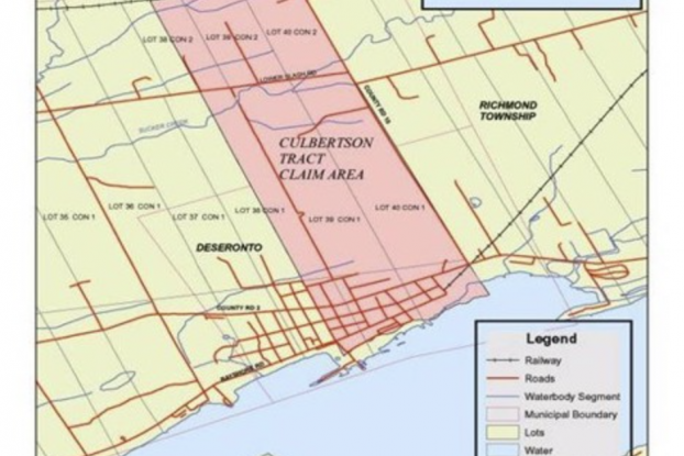 Map of Culbertson Tract Agreement land