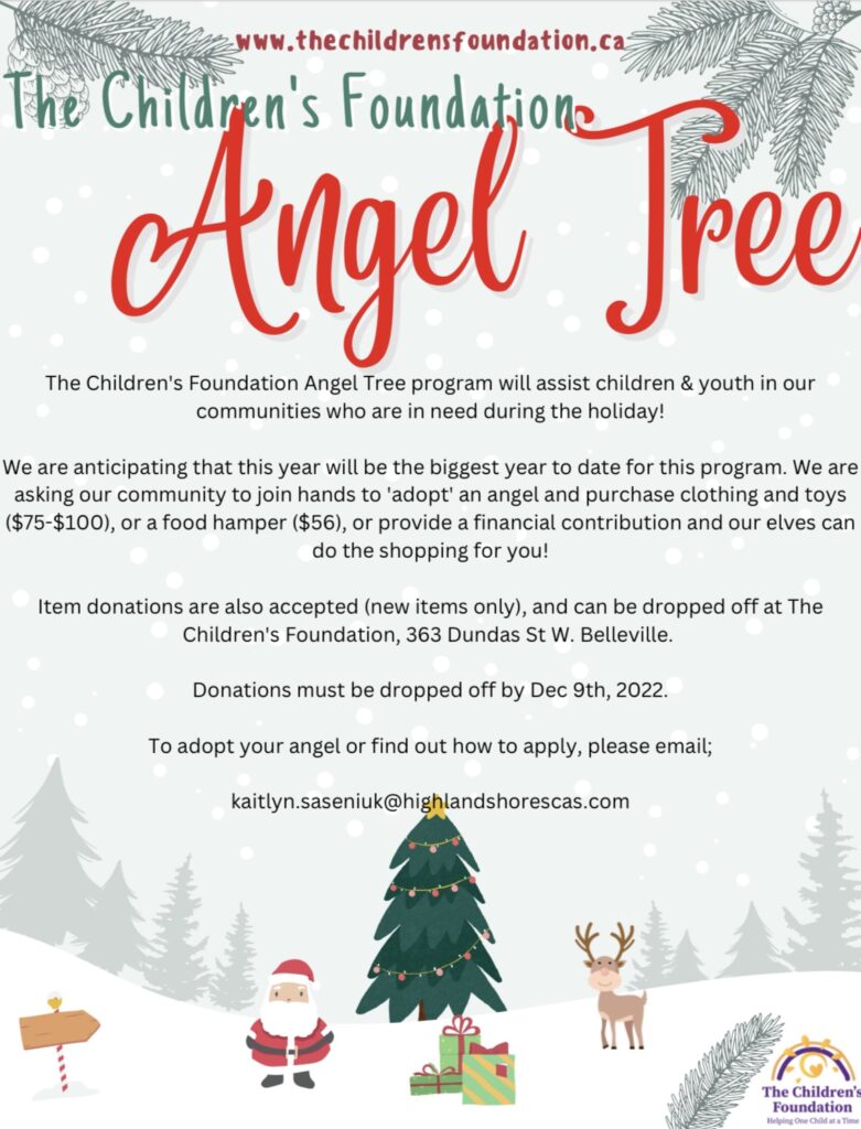 The Children's Foundation Angel Tree poster